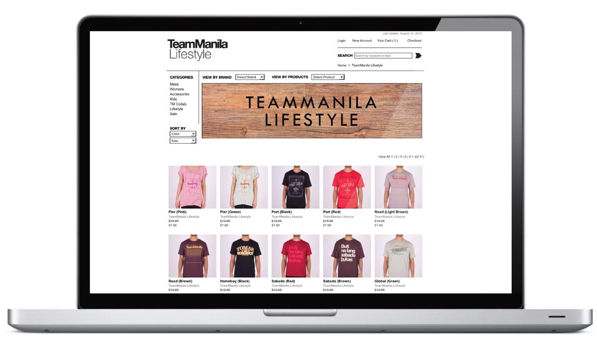 TM Online Store Web 2